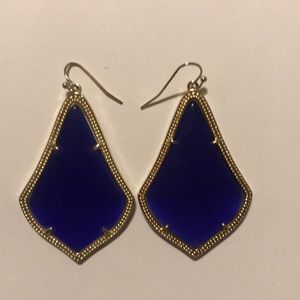 Blue Kendra Scott earrings